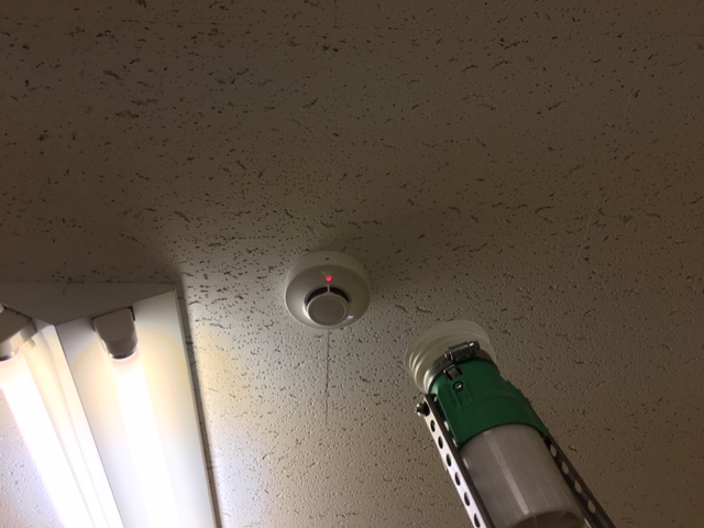 自動火災報知設備 感知器増設工事