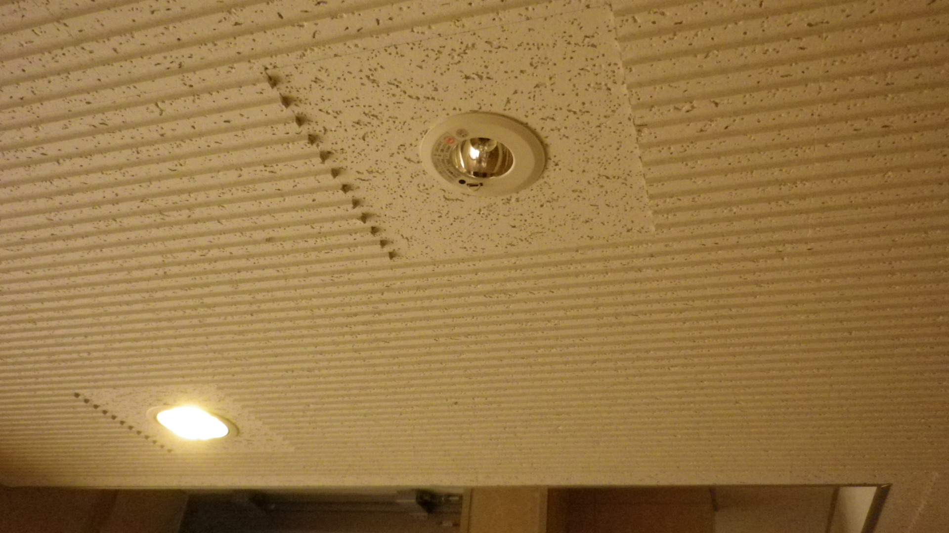 非常用照明バッテリー交換しました