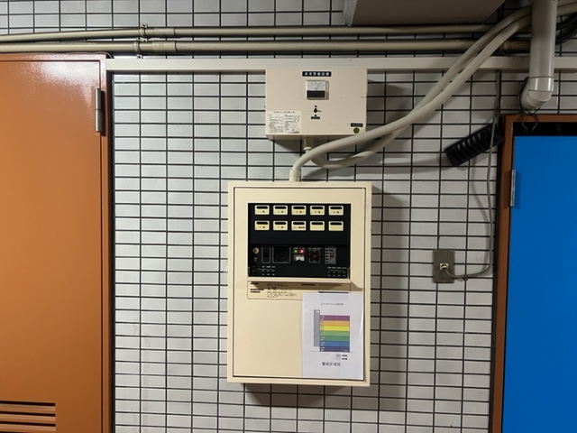 【自動火災報知設備】~受信機移設工事~