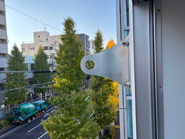 新築工事　緩降機設置工事（スタッフG）